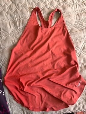 Nike Orange Racerback Tank Top